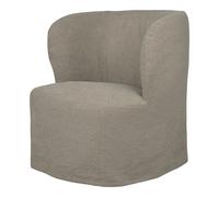 Stay Slipcover Lounge Chair Small Linen 0024
