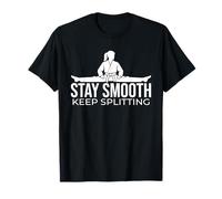 Stay Smooth Keep Splitting Karate Girl Funny T-Shirt