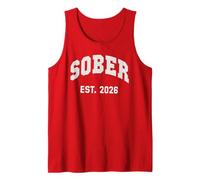 Stay Sober Est 2026 University AA NA Since Recovery Achiever Tank Top
