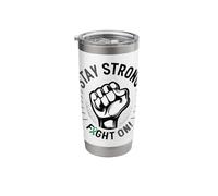 Stay Strong- Spinal Cord Injuries Awareness Support Ribbon Stainless Steel Insulated Tumbler