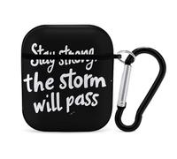 Stay Strong The Storm Wil Pass Case Compatible with AirPods 2nd 1st