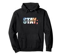 Stay The Story Is Not Over | Suicide Prevention Awareness Pullover Hoodie