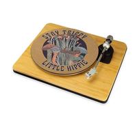 Stay Trippy Little Hippie Vinyl Slip Mat Cork Turntable Mat Psychedelic Record Player Mat 12" 7" DJ Slipmat Gift (12")