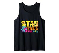 Stay True Stay You Trolls Vibrant Fun Tank Top