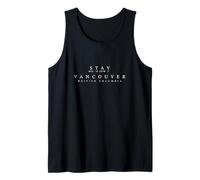 Stay Vancouver - British Columbia, Canada Coordinates Tank Top