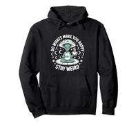 Stay Weird Alien Yoga Shirt - Do What Makes You Happy Pullover Hoodie