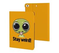Stay Weird Aliens Slim Tablet Cases Compatible with iPad Series Without Pencil Holder Protective Cover Compatible with ipad Mini 1/2/3/4/5 (7.9in)