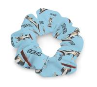 Stay Weird Boston Terrier Fashion Hair Bands Scrunchies for Women Soft Elastic Hair Ties Accessories