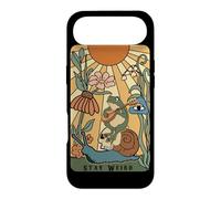 Stay Weird Frog and Snail Nature Graphic Case for iPhone Air