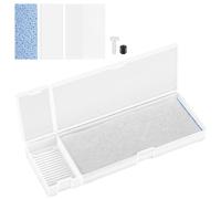 Stay Wet Palette for Acrylic Painting Wet Palette Tray with Sponge, Palette Paper, Brush Rinse Cup & Hydro Paper, Keep Paint Wet and Fresh for Miniatures