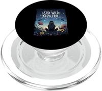 Stay Wild Glow Free Firefly Meadow Dream Scene PopSockets PopGrip for MagSafe