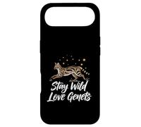 Stay Wild Love Genet Cats Exotic Animal Lover Case for iPhone Air