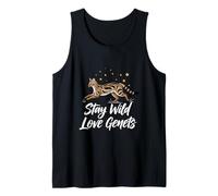 Stay Wild Love Genet Cats Exotic Animal Lover Tank Top