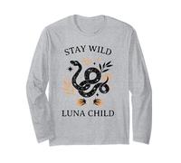 Stay Wild Luna Child (Boho Snake Graphic) Long Sleeve T-Shirt