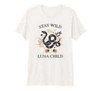Stay Wild Luna Child (Boho Snake Graphic) Premium T-Shirt