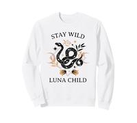 Stay Wild Luna Child (Boho Snake Graphic) Sweatshirt