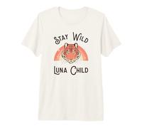Stay Wild Luna Child (Boho Tiger Graphic) Premium T-Shirt