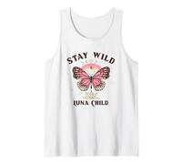 Stay Wild Luna Child (Hippie Statement & Boho Graphic) Tank Top