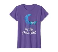 Stay Wild Moon Child Dragonfly For Boho Hippie Astrology T-Shirt