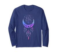 Stay Wild Moon Child Dream Catcher, Gypsy Boho Style | Women Long Sleeve T-Shirt