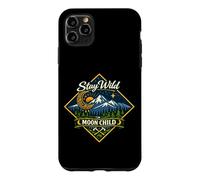 Stay Wild Moon Child Mountain Nature Celestial Boho Case for iPhone 11 Pro Max