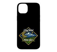 Stay Wild Moon Child Mountain Nature Celestial Boho Case for iPhone 14 Plus