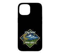 Stay Wild Moon Child Mountain Nature Celestial Boho Case for iPhone 15
