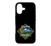 Stay Wild Moon Child Mountain Nature Celestial Boho Case for iPhone 17