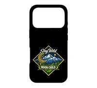 Stay Wild Moon Child Mountain Nature Celestial Boho Case for iPhone 17 Pro