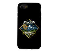 Stay Wild Moon Child Mountain Nature Celestial Boho Case for iPhone SE (2020) / 7/8