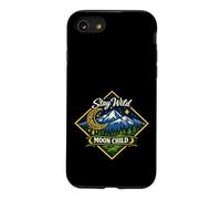 Stay Wild Moon Child Mountain Nature Celestial Boho Case for iPhone SE (2020) / 7/8