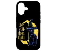 Stay Wild Moon Child, Witch Cats Occult Halloween Witches Case for iPhone 17