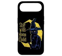 Stay Wild Moon Child, Witch Cats Occult Halloween Witches Case for iPhone Air