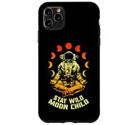 Stay Wild Moon Child Yoga Astronaut Space Zen Meditation Case for iPhone 11 Pro Max