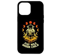 Stay Wild Moon Child Yoga Astronaut Space Zen Meditation Case for iPhone 12 Pro Max