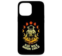 Stay Wild Moon Child Yoga Astronaut Space Zen Meditation Case for iPhone 13 Pro Max