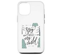 Stay Wild My Child Forest Family Quote Outdoors Case for iPhone 12/12 Pro