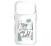 Stay Wild My Child Forest Family Quote Outdoors Case for iPhone 17 Pro