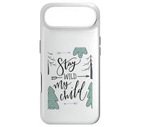 Stay Wild My Child Forest Family Quote Outdoors Case for iPhone Air