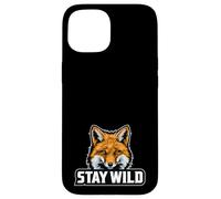 Stay Wild - Nature & Adventure Motif for Free Spirits Case for iPhone 15