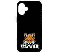 Stay Wild - Nature & Adventure Motif for Free Spirits Case for iPhone 16