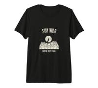 Stay Wild. PCT, for Explorers and Hikers Premium T-Shirt