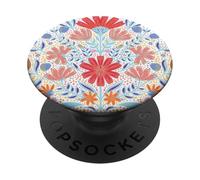 Stay Wilds, Flower Child, Grow Through What You Go Through PopSockets Adhesive PopGrip