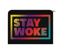 Stay Woke Travel Cosmetic Bags Toiletry Pouch Makeup Purses Organizer Storage Case