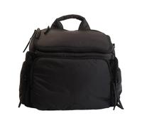 Staya Cloud Diaper Bag Backpack - Lightweight Travel Baby Bag, Aesthetic Minimalist Diaper Bag for Mom with Multiple Compartments (Black)