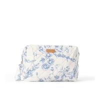 Staya Quilted Toiletry Pouch - Compact, Versatile, and Stylish Bag for All Your Essentials, Coastal Grandma, Quilted Pouch
