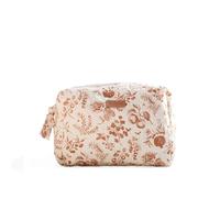 Staya Quilted Toiletry Pouch - Compact, Versatile, and Stylish Bag for All Your Essentials, Peaches, Quilted Pouch