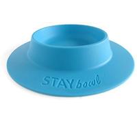 STAYbowl Tip-Proof Bowl for Guinea Pigs and Other Small Pets - Sky Blue - Large 3/4 Cup Size New