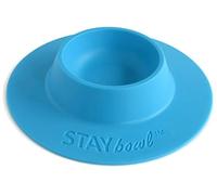 STAYbowl® Tip-Proof Ergonomic Pet Bowl for Guinea Pig and Other Small Pets; 1/4-Cup Size; Sky Blue