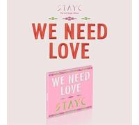 STAYC - ( DIGIPACK Version ) STAYC WE NEED LOVE 3rd Single Album K-POP SEALED
